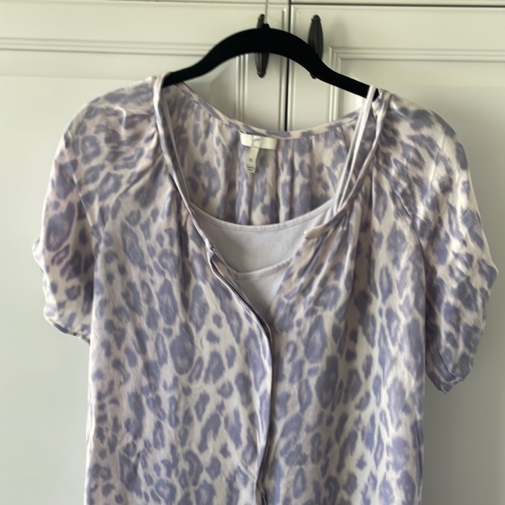 JOIE summer silk shirt dress